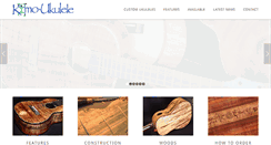 Desktop Screenshot of kimoukulele.com